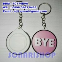 Jual gantungan kunci ganci pin 44 mm custom souvenir kado hadiah cendramata Murah