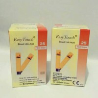 Jual Strip Easy Touch Cek Darah Asam Urat isi 25 strip Murah