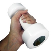 Jam Alarm Barbel (Dumbbell Alarm Clock)