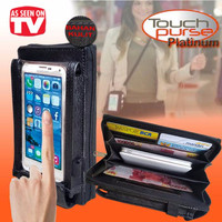 Jual TOUCH PURSE PLATINUM DOMPET HP MULTIFUNGSI SIZE SMARTPHONE Murah