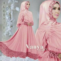 VANYA SYARI PINK SET HIJAB GAMIS BERGO BUSUI