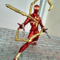 Jual Mainan Ironspider Iron spider Spiderman marvel custom figure Murah