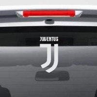 Jual Stiker Bola Logo New Juventus Sticker Mobil Siluet Lambang Juve Baru Murah