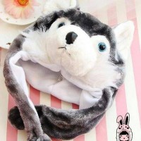 Jual Panda Hat Syal Pendek (Animal Hat / Topi Hewan) Murah