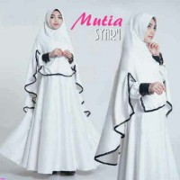Mutia putih-macam macam gamis remaja=gamis tanah abang terbaru=AR