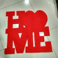 Jual keset home mat nomad shabby chic shabbychic pvc kotak mat ukuran 60*60 Murah