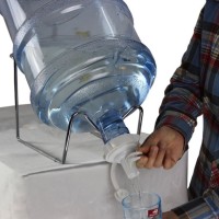 KS088 Holder Rendah Galon + Kran Galon Air Mineral Rak Air Minum