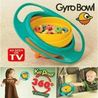 Jual Universal Gyro Bowl / Mangkok Anti Tumpah / Gyrobowl food ,- Murah