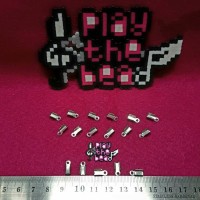 Penjepit Tali 3mm, Penjepit Bulu, Bahan Kalung, Gelang, Aksesoris