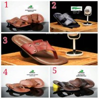 Jual sandal jepit pria / sendal santai kulit / sandal flip flop murah Murah