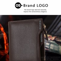 Jual Dompet Pria Casual Bogesi Keren dengan Kantong koin Resleting Murah