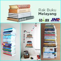 Jual Rak Buku Minimalis Bisa Melayang Terkuat Termurah Murah