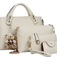 Tas wanita import branded prada look like 120752 / 1 SET ISI 4 TAS