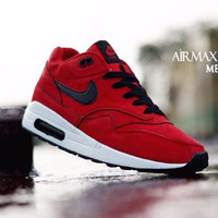 Sepatu Nike Air Murah Max One Merah List Hitam Size 40-44