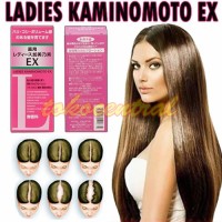 Jual Tonik Penumbuh Rambut Wanita penghilang kebotakan Kaminomoto Ladies Ex Murah