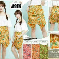 Jual WRAP SKORT BATIK MODERN / WRAP SKIRT / ROK CELANA BATIK / BATIK PANTS Murah