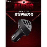 Jual Remax Charger Mobil Alien Series Car Charger 3 USB 4.2A - RCC-304 Murah