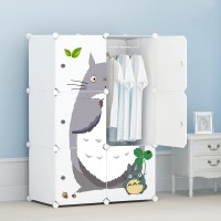 Jual lemari baju furniture rak portable anti air murah tebal storage TOTORO Murah