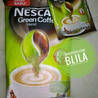 Jual Nescafe Green Coffee Blend | Ekstrak Biji Kopi Hijau 10 Sachet @20gr Murah