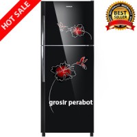 Kulkas - Lemari Es 2 Pintu Sanken SK-G256H-BK - Htm -Gr Murah