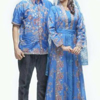 BATIK SARIMBIT GAMIS,BATIK COUPLE MODERN KD KOMBINASI BROKAT