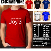 KAOS BAJU PAKAIAN TSHIRT HANDPHONE/GADGET OPPO JOY 3 LOGO FONT