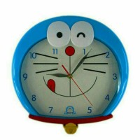 Jual Jam dinding karakter kepala Doraemon Murah