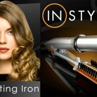 Jual Catok Rambut Rotating Iron 2 in 1 INSTYLER Original Murah