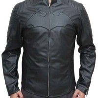 Jual Jaket Kulit Semi Model Batman Murah