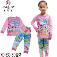 Jual Caluby little pony rainbow pajamas murah Murah