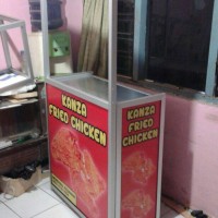Rombong/Etalase Lipat