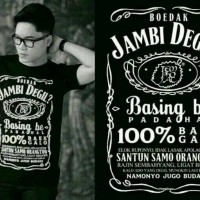 KAOS /BAJU DISTRO UNIK KEREN MURAH TERBARU BOEDAK JAMBI