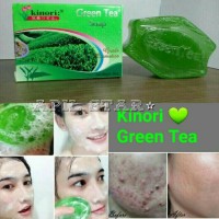 Jual Sabun Kinori Green Tea / Batangan Anti Acne Soap, Hilangkan Jerawat Murah