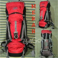 Tas Keril Carrier Sioux 80L Merah Asli Not Avtech, Tracker, Salomon
