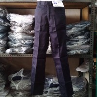 Celana Panjang Seragam SMP Blue Black No. 27, 28, 29 (Seragam Sekolah)