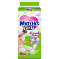 Jual Pampers Merries Pants Good Skin ( M, L, XL ) Murah