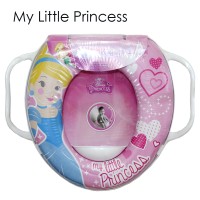 Jual Toilet Training Anak - Soft Baby Potty Seat Handle Cinderella K025 Murah
