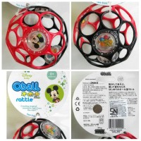 Jual O Ball Rattle Mainan Bayi Bunyi Rattle Bola Mickey K013 Murah