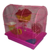 Kandang Hamster-Kucing-Sugar Glider Medium 10#Pink
