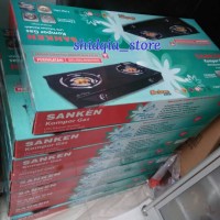 Jual Kompor Gas Kaca Sanken SG 369dx2 khusus Gojek Murah