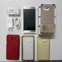 Jual Galaxy Note 5 Gold, SEIN, Fullset, Bonus Banyak + Keyboard Cover Murah