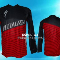 Jual Jersey/Baju Sepeda DH/Motocross Lengan Panjang Specialized, KSPD-164 Murah