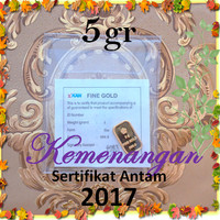Jual Logam Mulia 5gr Emas Antam Include Sertifikat Murah