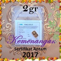 Jual Logam Mulia 2gr emas antam bersertifikat Murah