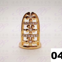 Yaxiya (anting kalung gelang) cincin kuku perhiasan imitasi gold18k