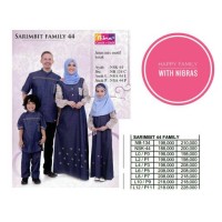 nibras sarimbit 44 coklat