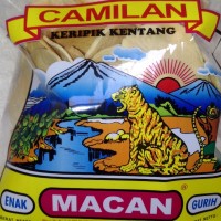Jual Keripik Kentang Cap Macan / Kripik Kentang Khas Batu Malang Murah