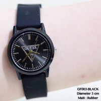 JAM TANGAN WANITA GUESS SPORTY CASUAL RUBBER KARET FOSSIL LV MK DW N