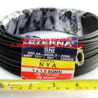 Kabel NYA 1,5 ETERNA PER METER Cable Engkel TEMBAGA Kawat 1.5 METERAN