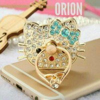 Jual IRING DIAMOND BIBIR, MICKEY, HELLO KITTY / RING HP STAND HOLDER Murah